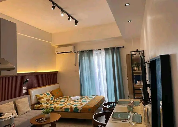 Privatunterkunft Near Anjo World Self Check In And Few Mins To Sm Seaside With Pool Gym Wifi Netflix