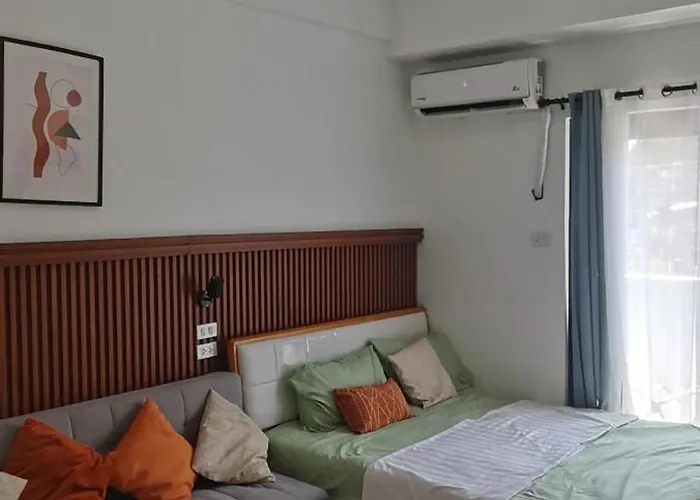 Privatunterkunft Near Anjo World Self Check In And Few Mins To Sm Seaside With Pool Gym Wifi Netflix